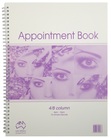 4 column appointment book