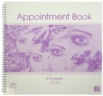 6 Column Appointment Book