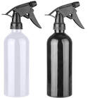 450ml Spray Bottle Plastic Black & White